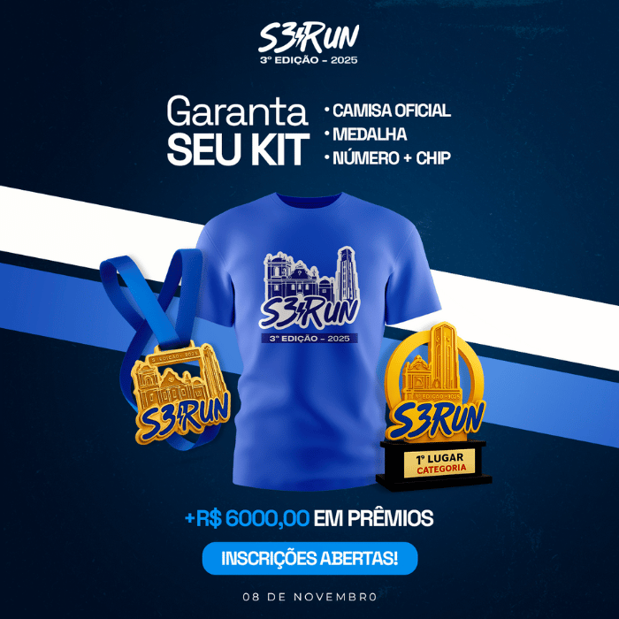 3ª EDIÇÃO DA S3 RUN DE POMBAL - PB
