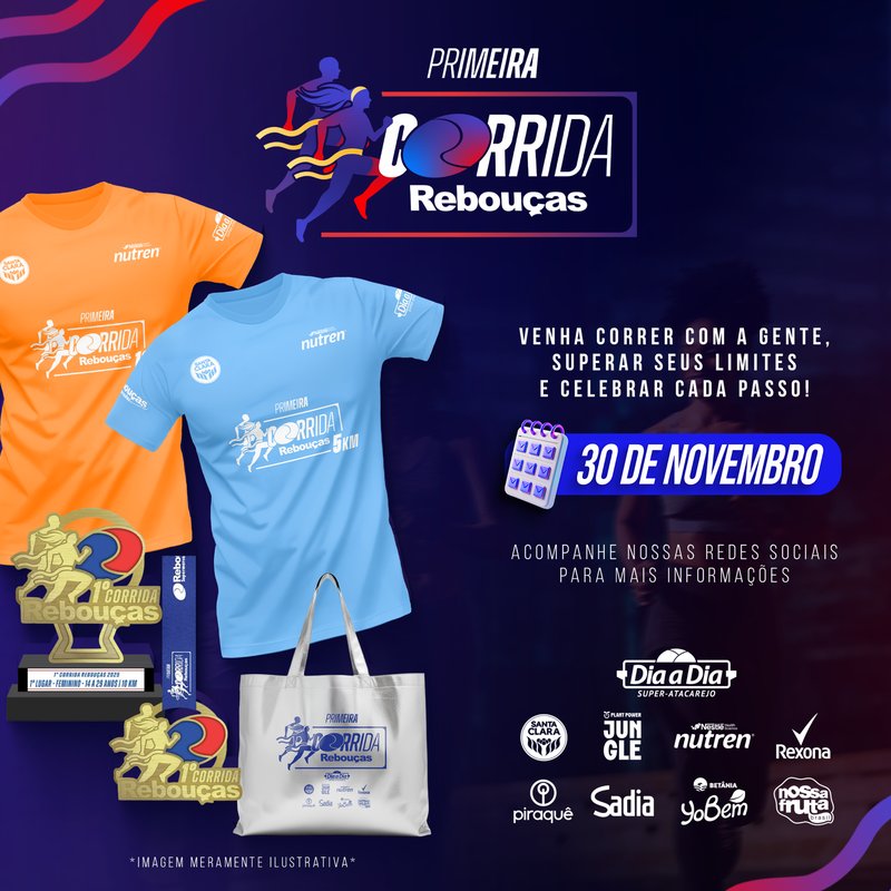 1ª CORRIDA REBOUÇAS