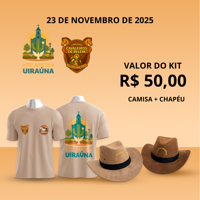 CAVALGADA CAVALEIROS DE BELEM - UIRAUNA - PB