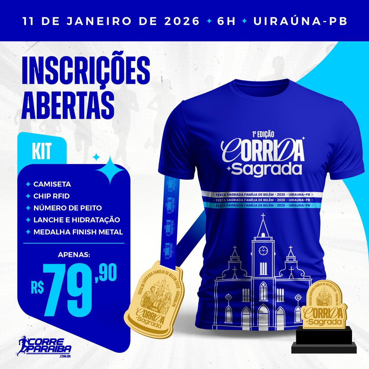 I CORRIDA SAGRADA - UIRAÚNA -PB