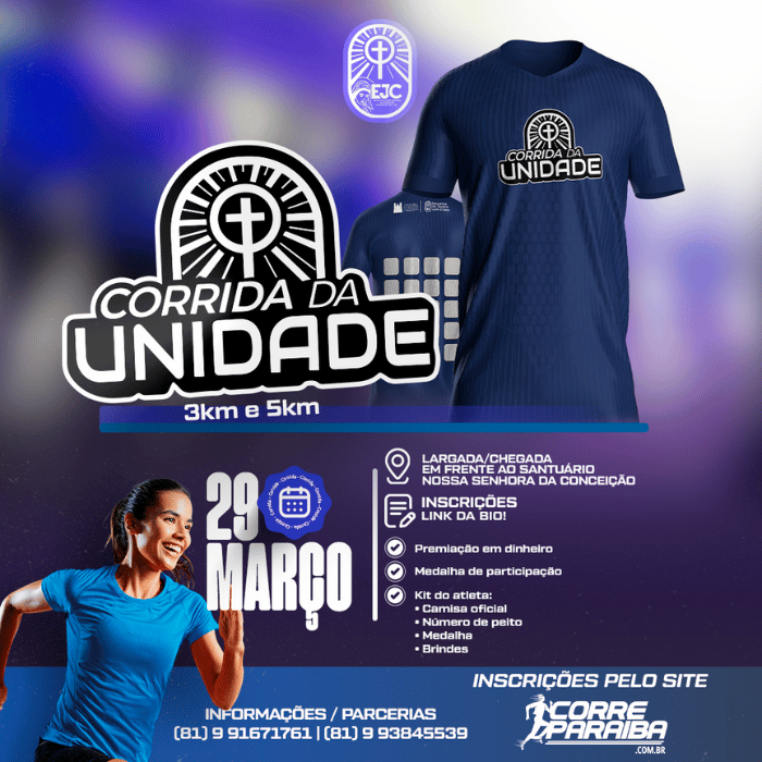 CORRIDA DA UNIDADE