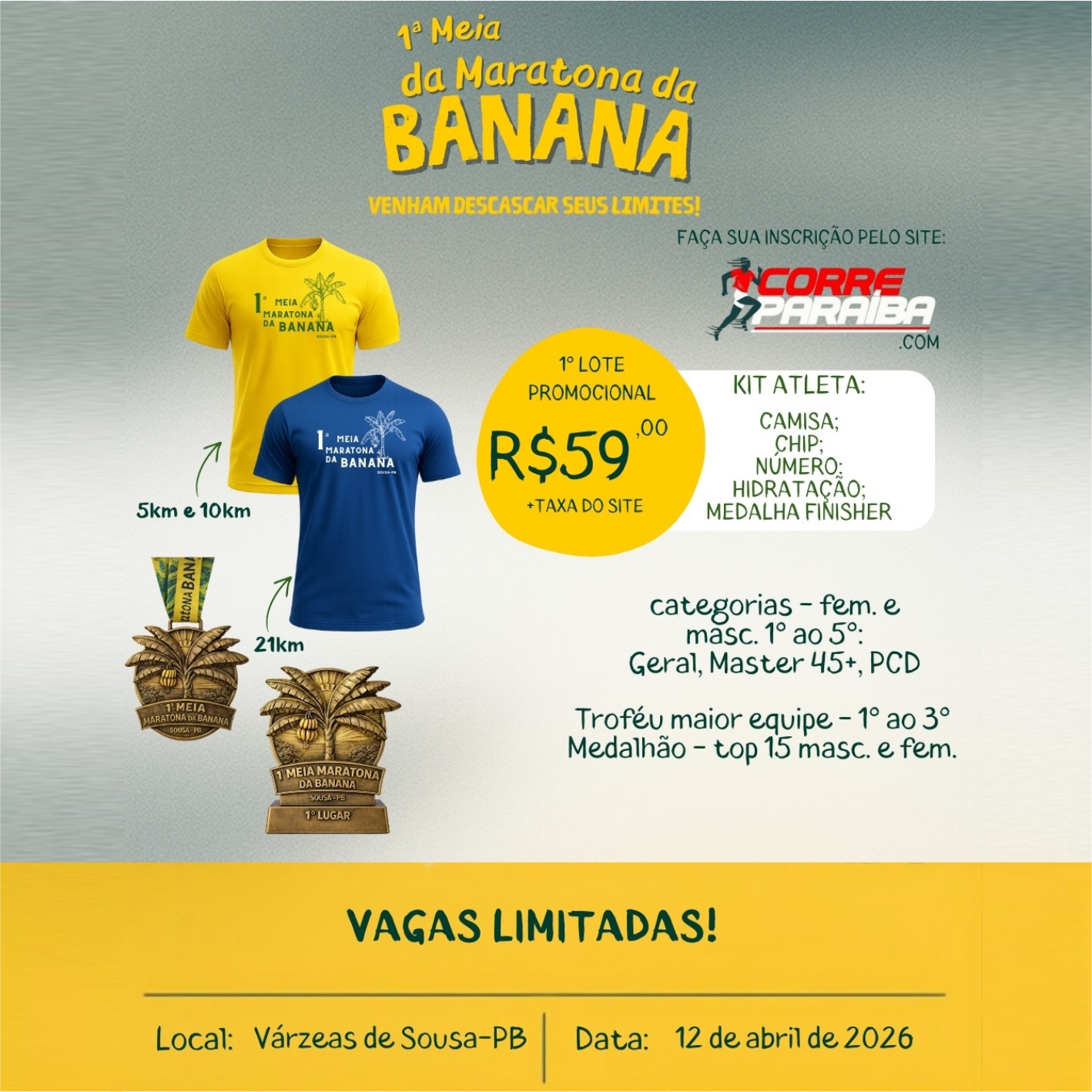 1ª MEIA MARATONA DA BANANA