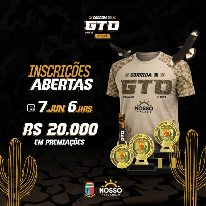 2ª CORRIDA DO GTO DO 7º BATALHÃO - NOSSO ATACAREJO