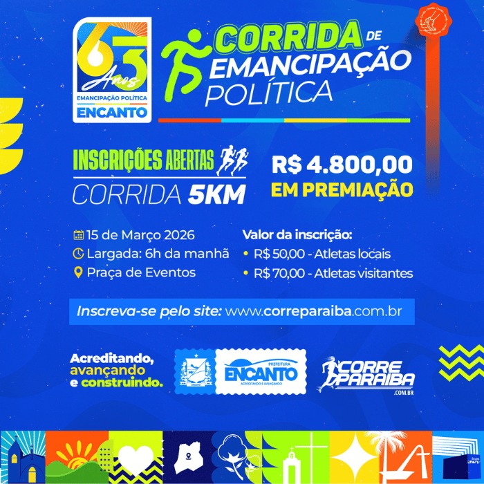 CORRIDA DE 63 ANOS DE EMANCIPAÇÃO POLÍTICA DE ENCANTO - RN