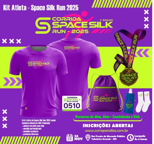 CORRIDA SPACE SILK RUN - TABOLEIRO GRANDE - RN