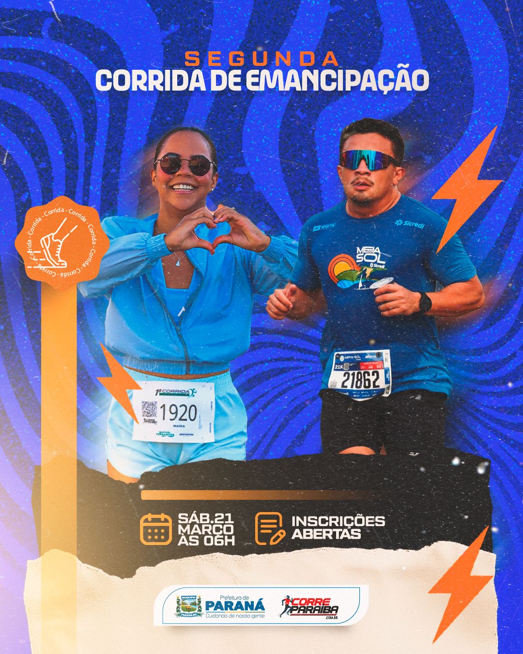 CORRIDA 63 ANOS DE EMANCIPAÇÃO POLÍTICA DE PARANÁ - RN