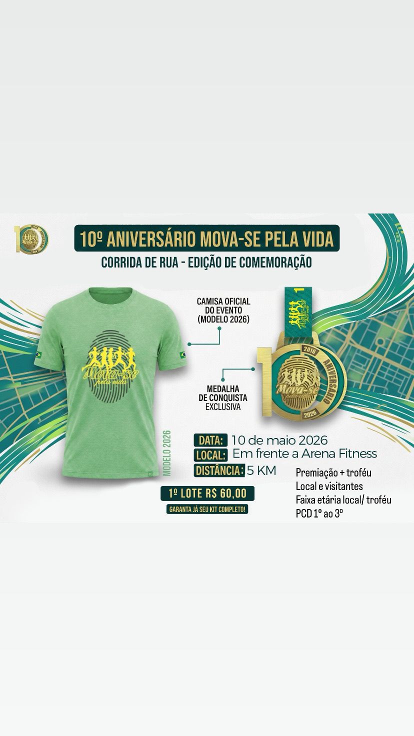 10º ANIVERSARIO MOVA-SE PELA VIDA