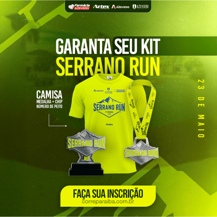 SERRANO RUN - 1ª EDIÇÃO