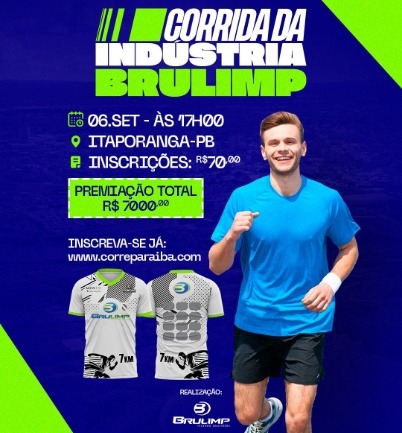 1ª CORRIDA DAS INDUSTRIAS - ITAPORANGA - PB!