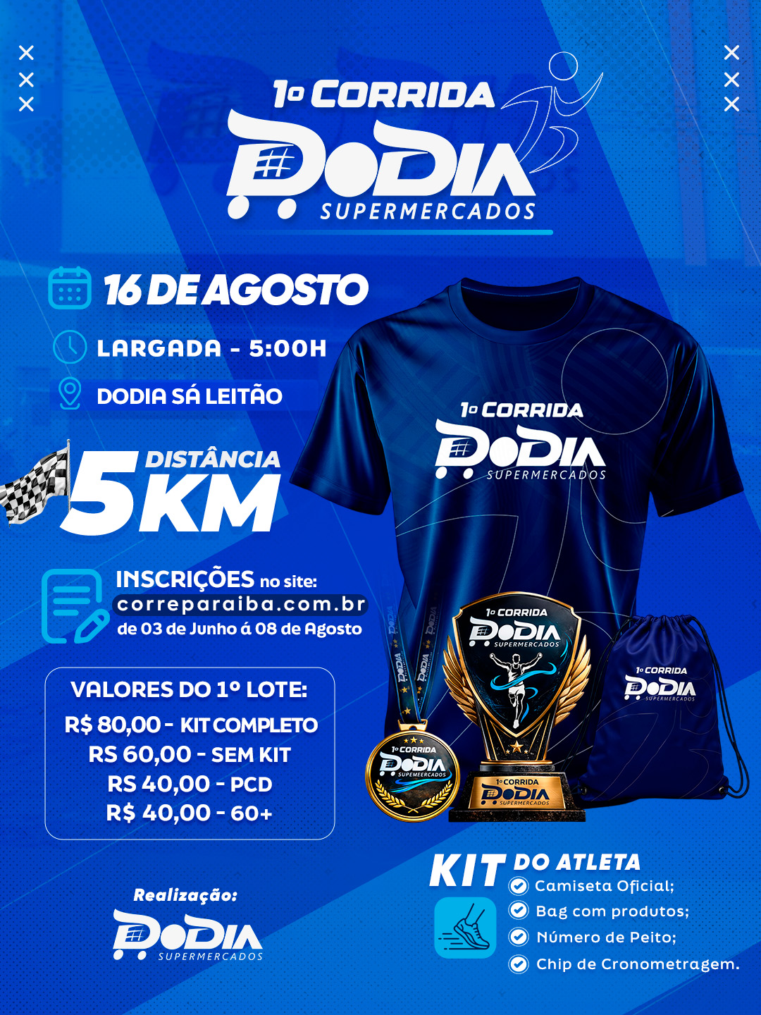 1ª CORRIDA DODIA 2026