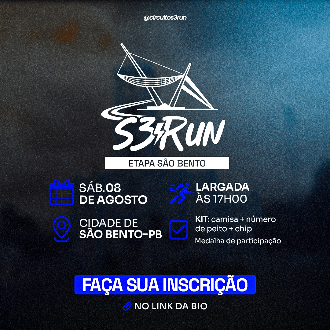 CIRCUITO S3 – ETAPA SÃO BENTO/PB