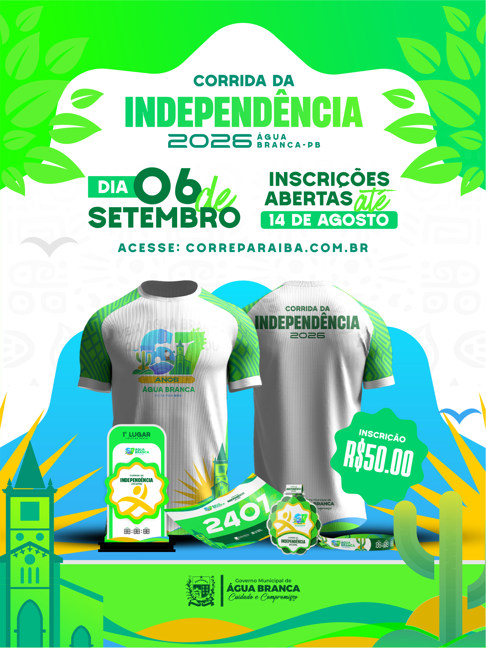 4ª CORRIDA DA INDEPENDÊNCIA DE ÁGUA BRANCA/PB