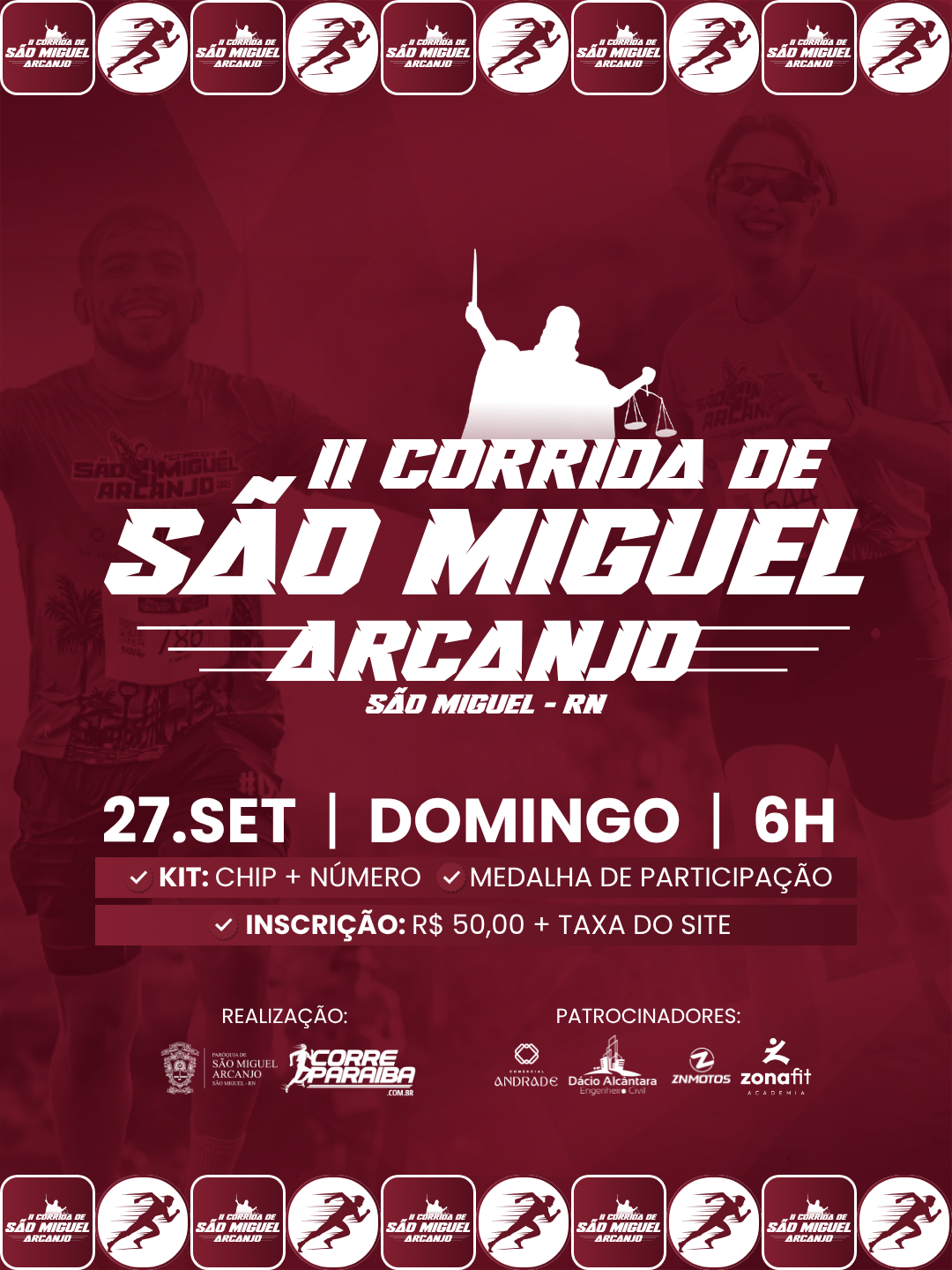 2ª EDIÇÃO DA CORRIDA DE SÃO MIGUEL ARCANJO