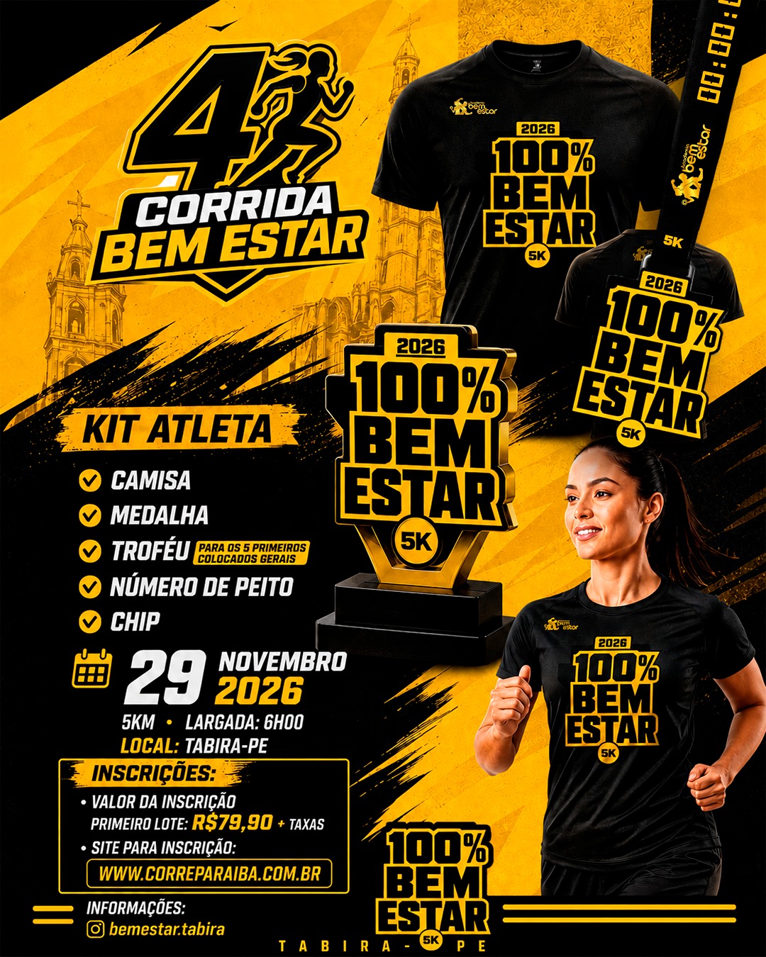 CORRIDA 100% BEM ESTAR