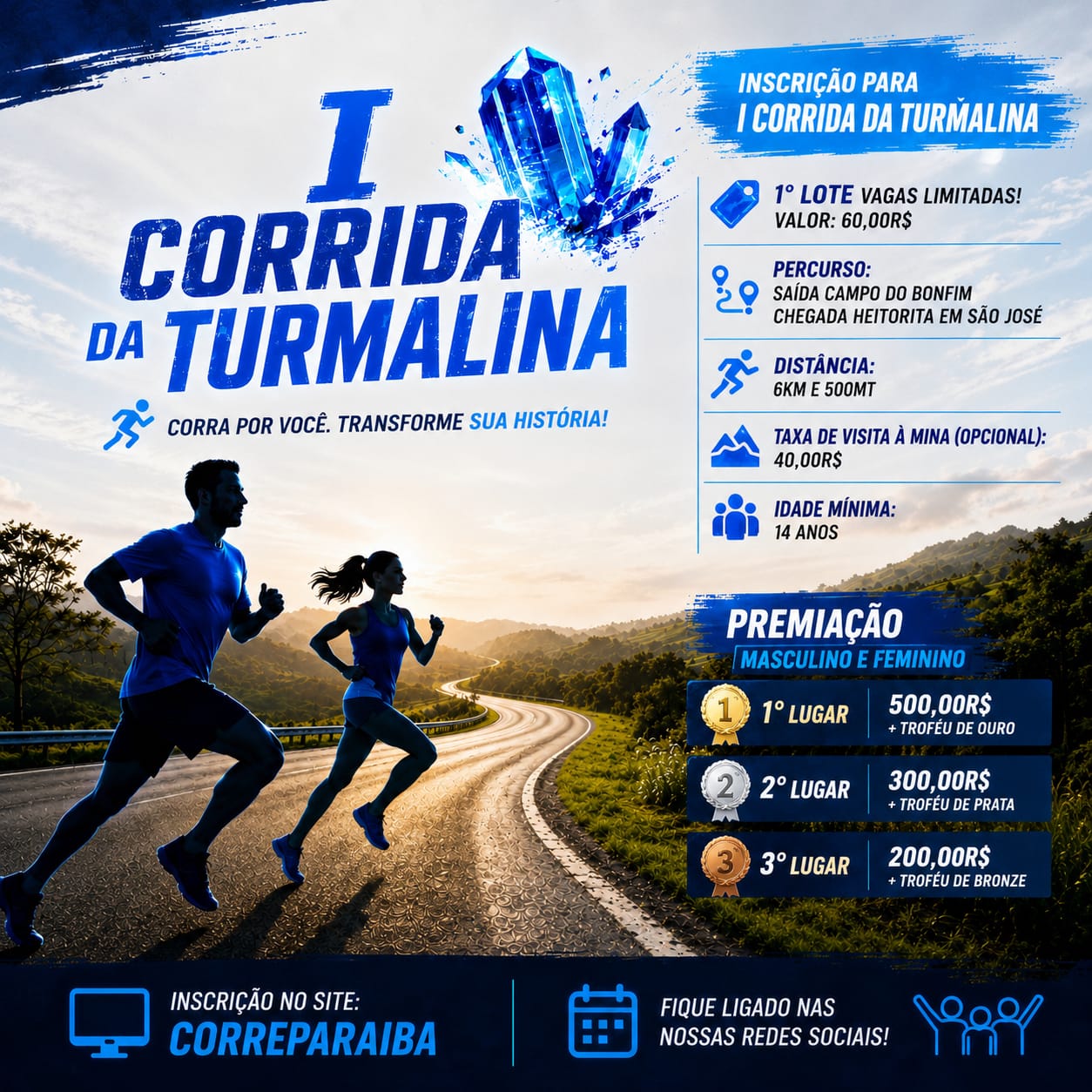 I CORRIDA DA TURMALINA