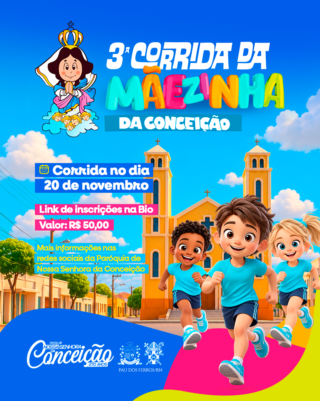 3ª CORRIDA DE NOSSA SENHORA DA CONCEIÇÃO