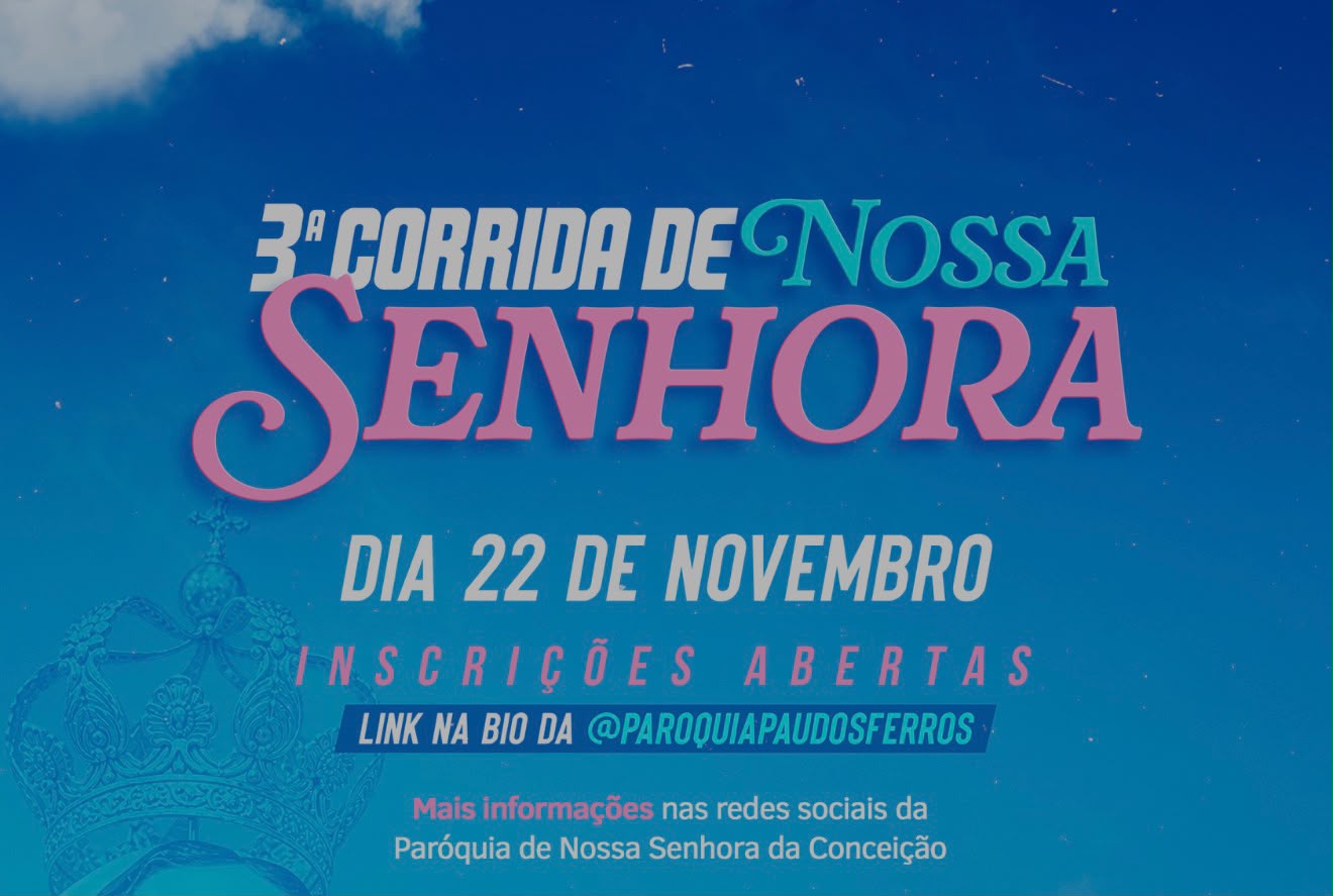 3ª CORRIDA DE NOSSA SENHORA DA CONCEIÇÃO