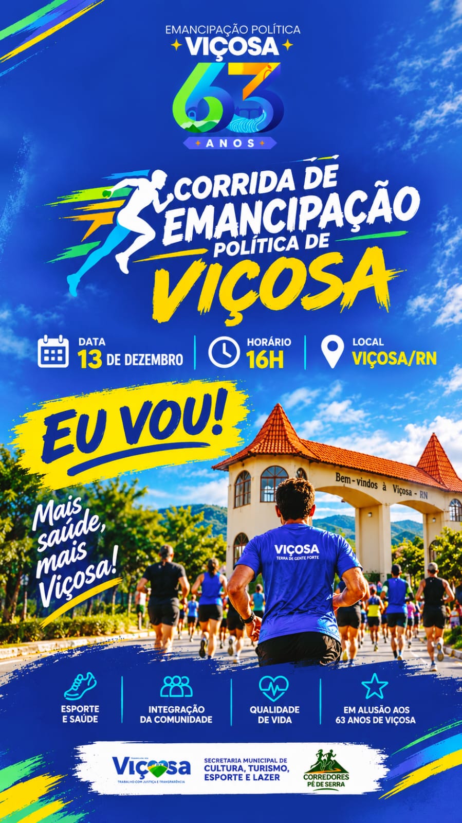 CORRIDA DE EMANCIPAÇÃO POLÍTICA DE VIÇOSA - RN