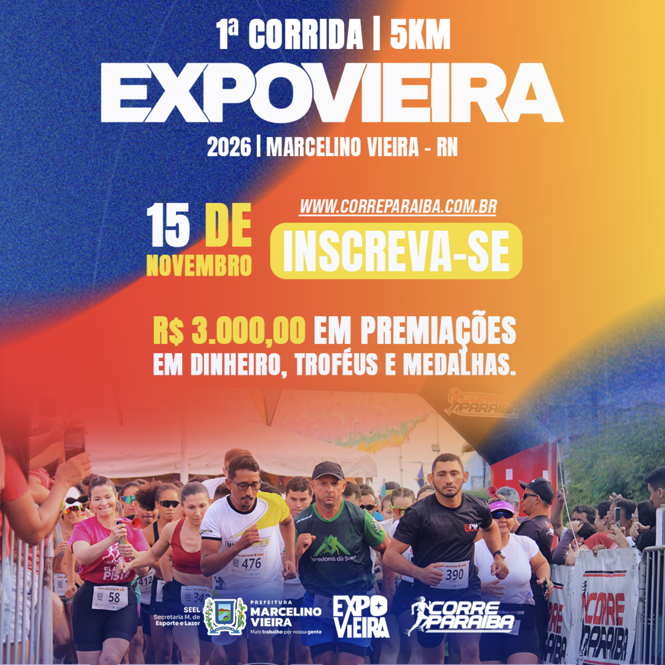 1ª CORRIDA DA EXPOVIEIRA