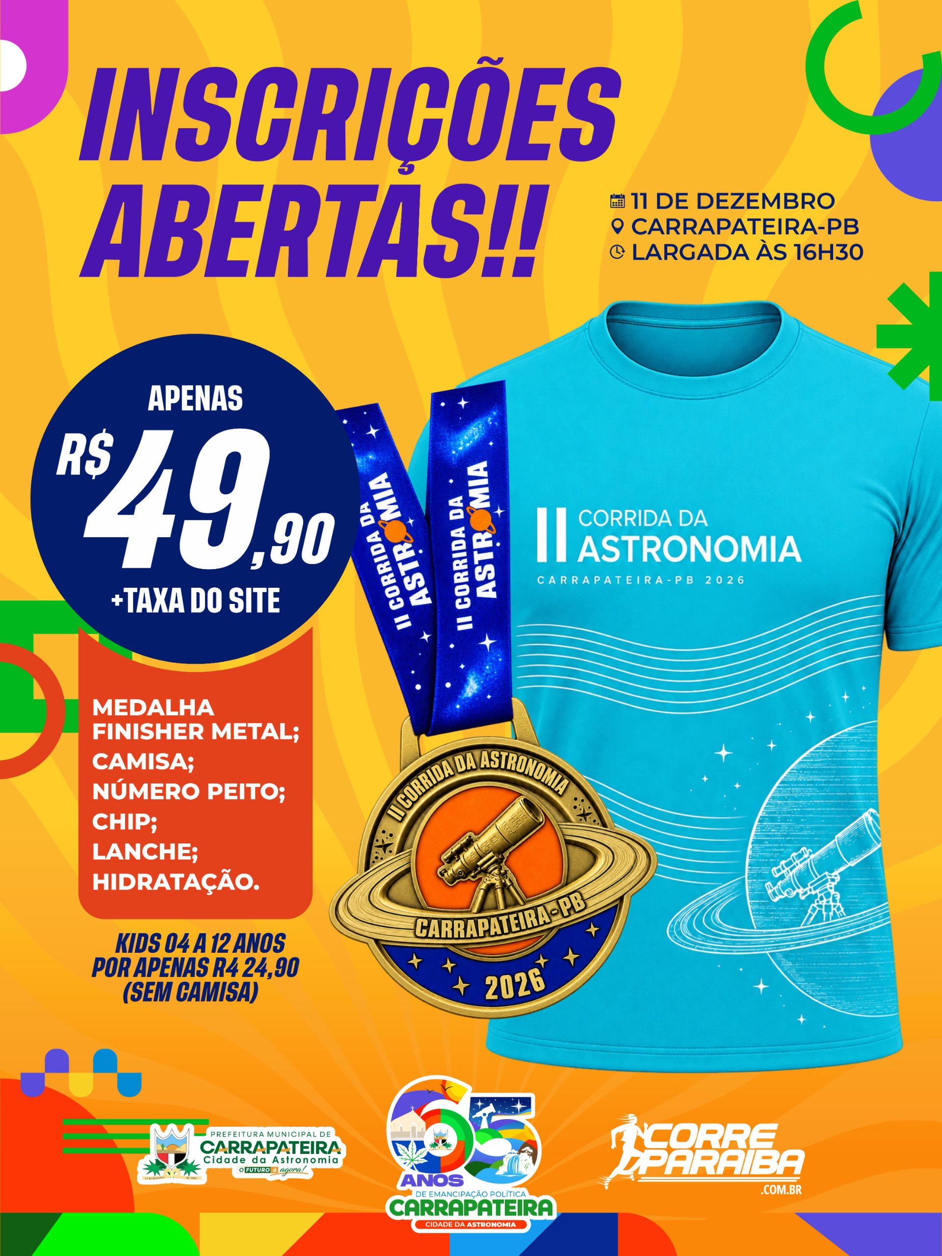 II CORRIDA DA ASTRONOMIA