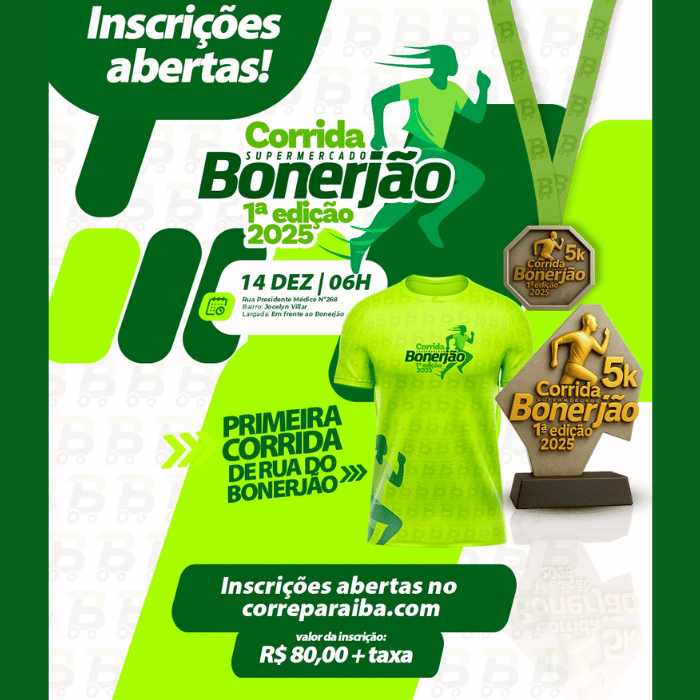 CORRIDA SUPERMERCADO BONERJÃO EM MARTINS - RN