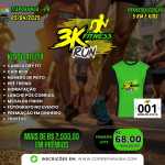 1ª 3K RUN DE ITAPORANGA - PARAIBA